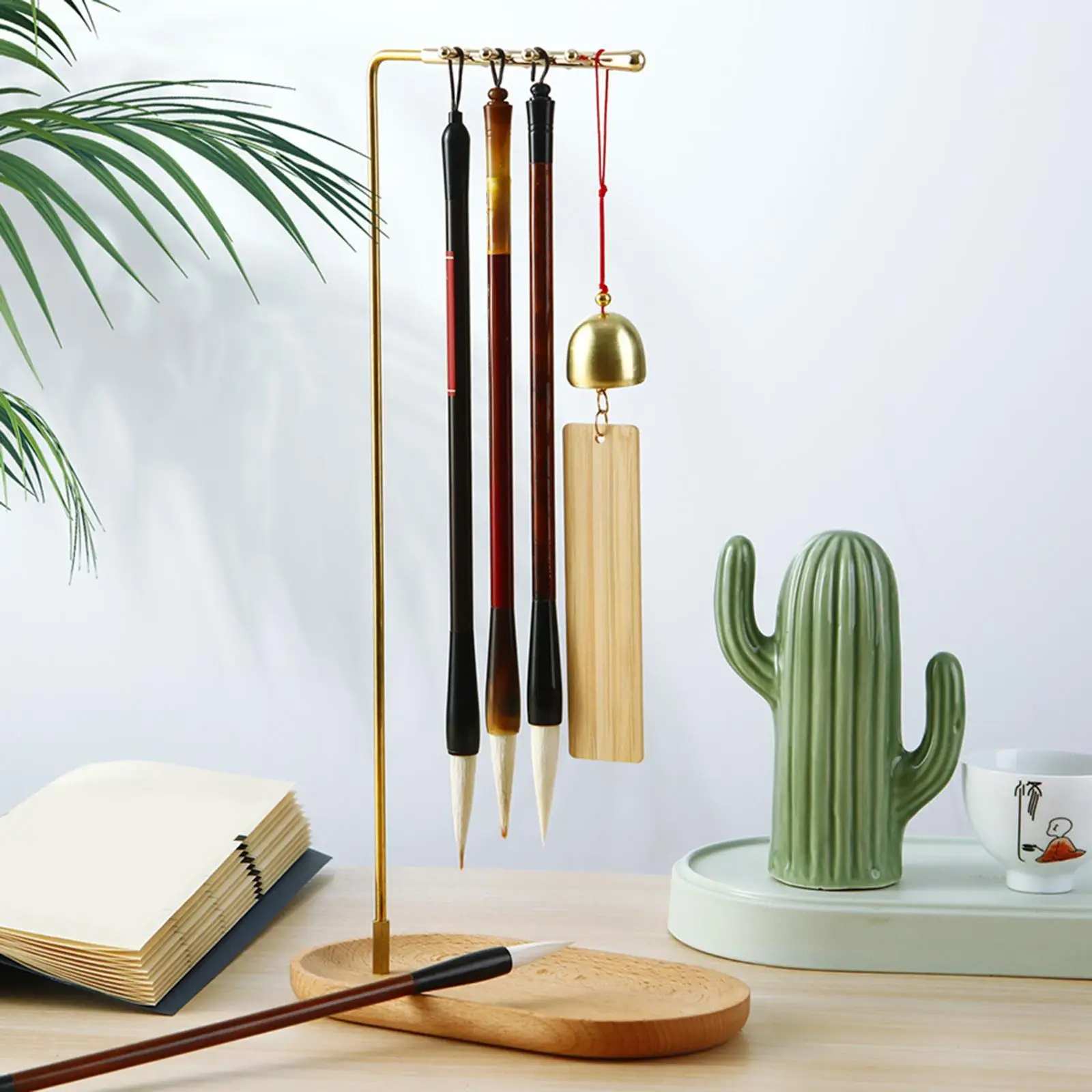 Calligraphy Pen Holder Traditional Chinese Writing Brush Hanger Calligraphy Brush Pen Holder
Calligraphy Pen Holder Traditional Chinese Writing Brush Hanger Calligraphy Brush Pen Holder