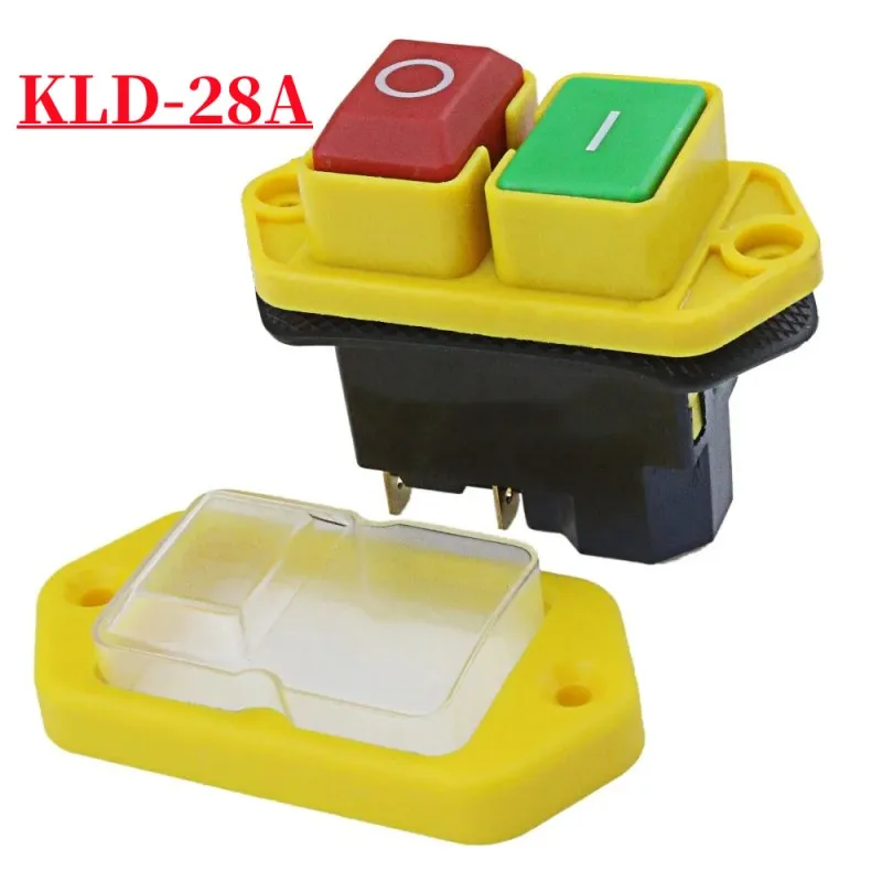 1PCS Electromagnetic Switch KJD17B KLD-28A KLD-28 220V Waterproof Magnetic Switch Start Switch Electric Tool Switch
1PCS Electromagnetic Switch KJD17B KLD-28A KLD-28 220V Waterproof Magnetic Switch Start Switch Electric Tool Switch