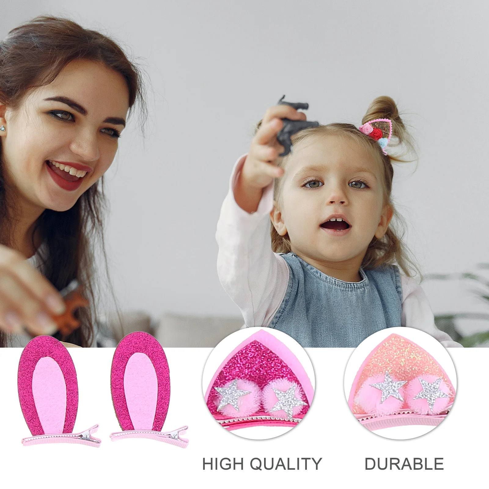 24pcs Lovely Hairpins Ear Shaped Hair Clips Barrettes For Party Carnival Wedding Cartoon Design Headdress Adorable
24pcs Lovely Hairpins Ear Shaped Hair Clips Barrettes For Party Carnival Wedding Cartoon Design Headdress Adorable