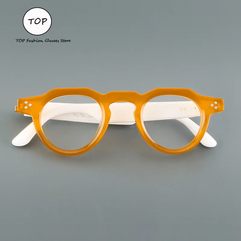 Acetate Fiber Can Translate Bluetooth Glasses Fashionable Men Spectacle Frames Are Personalized Women with Myopia Can Wear Them
Acetate Fiber Can Translate Bluetooth Glasses Fashionable Men Spectacle Frames Are Personalized Women with Myopia Can Wear Them