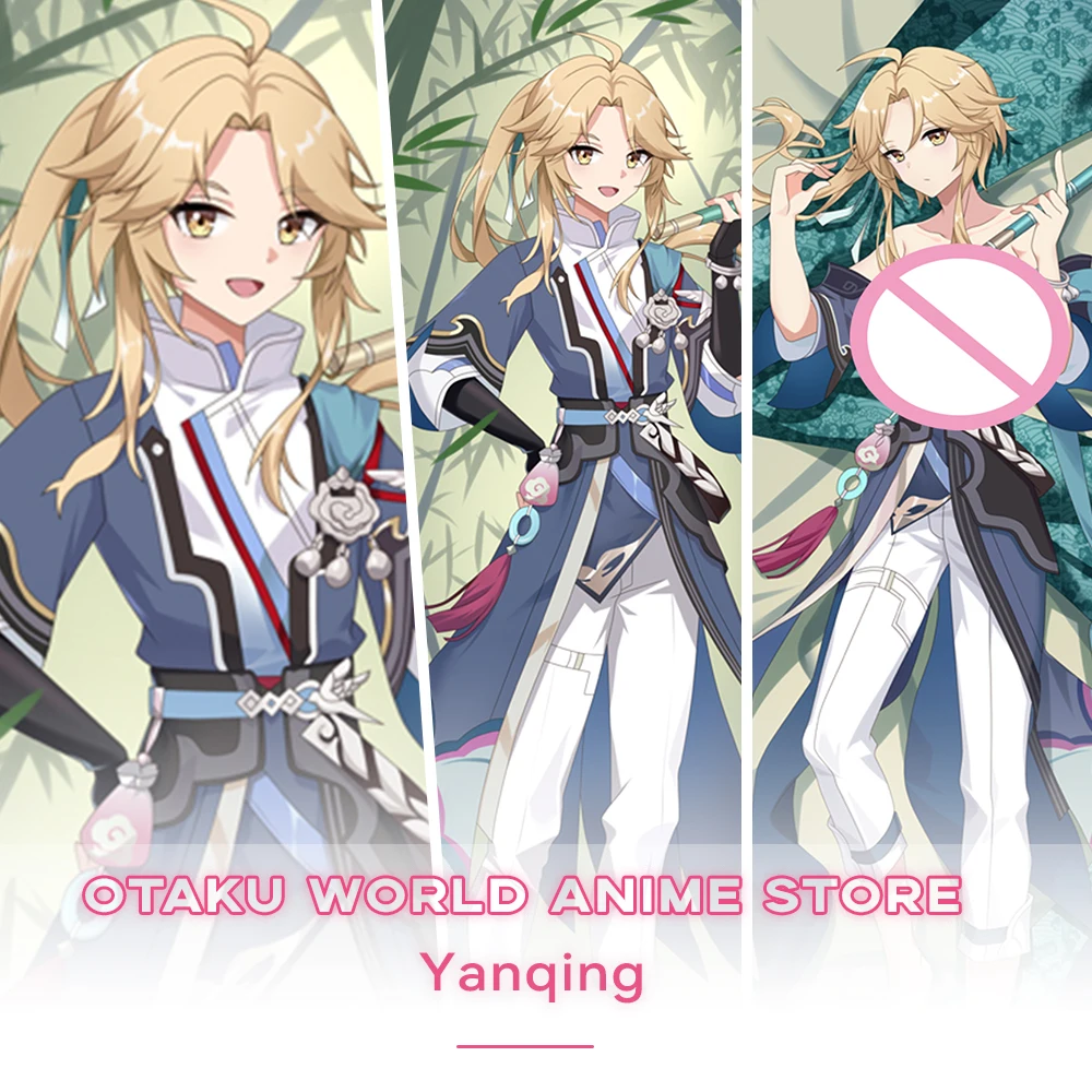 Подушка «Dakimakura» 180x60 аниме Honkai: Star Rail Yanqing 2-сторонний принт обнимающий корпус наволочка отаку Otaku декоративная подушка постельное белье
Подушка «Dakimakura» 180x60 аниме Honkai: Star Rail Yanqing 2-сторонний принт обнимающий корпус наволочка отаку Otaku декоративная подушка постельное белье