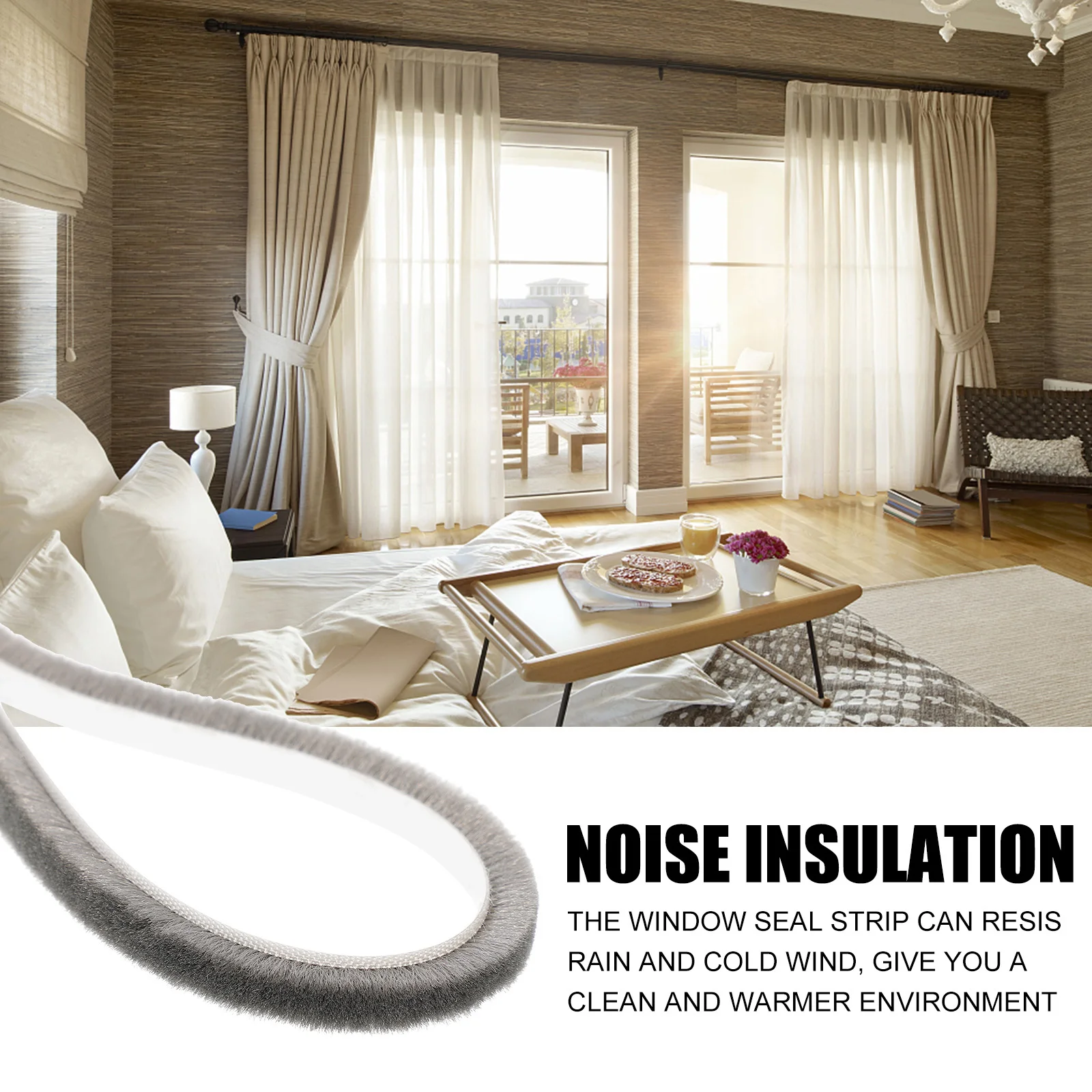 Self-Adhesive Weatherstrip for Door Window Durable Thick Polypropylene Brush Strip Soundproof Seal Tape Windproof Insulation
Self-Adhesive Weatherstrip for Door Window Durable Thick Polypropylene Brush Strip Soundproof Seal Tape Windproof Insulation
