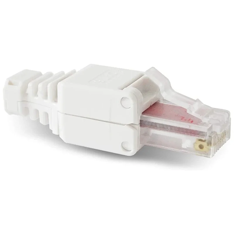 AC56-30PCS Network Plug Tool-Free RJ45 CAT6 LAN UTP Cable Plug Without Tools CAT5 CAT7 Installation Cable Patch Cable Tool
AC56-30PCS Network Plug Tool-Free RJ45 CAT6 LAN UTP Cable Plug Without Tools CAT5 CAT7 Installation Cable Patch Cable Tool