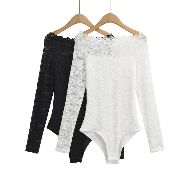 Pure Desire Sexy Lace Long Sve Onesie Base irt Inner Wear Women's Autumn Winter Street Sle mid Waist ort Pants
Pure Desire Sexy Lace Long Sve Onesie Base irt Inner Wear Women's Autumn Winter Street Sle mid Waist ort Pants