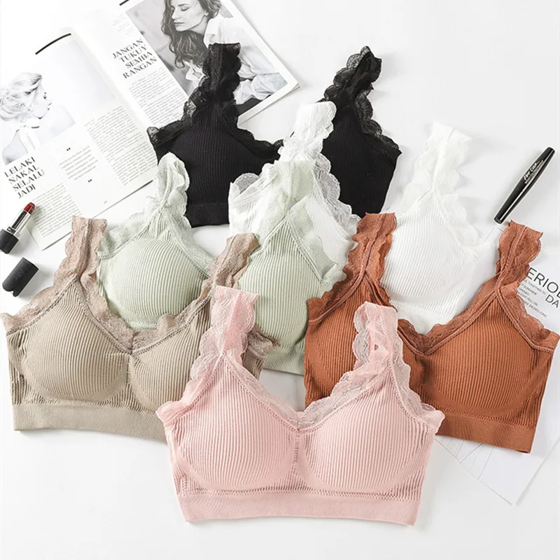 6 sets Sexy Lace Underwear Set Bra Set Without Steel Ring Underwear Panties Fitness Crop Top Japanese Style Student Wrapped Suit
6 sets Sexy Lace Underwear Set Bra Set Without Steel Ring Underwear Panties Fitness Crop Top Japanese Style Student Wrapped Suit