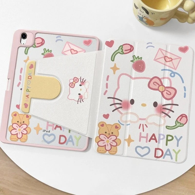 Hello Kitty Trifold Acrylic Case for IPad Air5 10th 11th Gen A16 11in Pro 2021 9th 10.2in 5/6th 9.7in Full Edge Shockproof Cover
Hello Kitty Trifold Acrylic Case for IPad Air5 10th 11th Gen A16 11in Pro 2021 9th 10.2in 5/6th 9.7in Full Edge Shockproof Cover