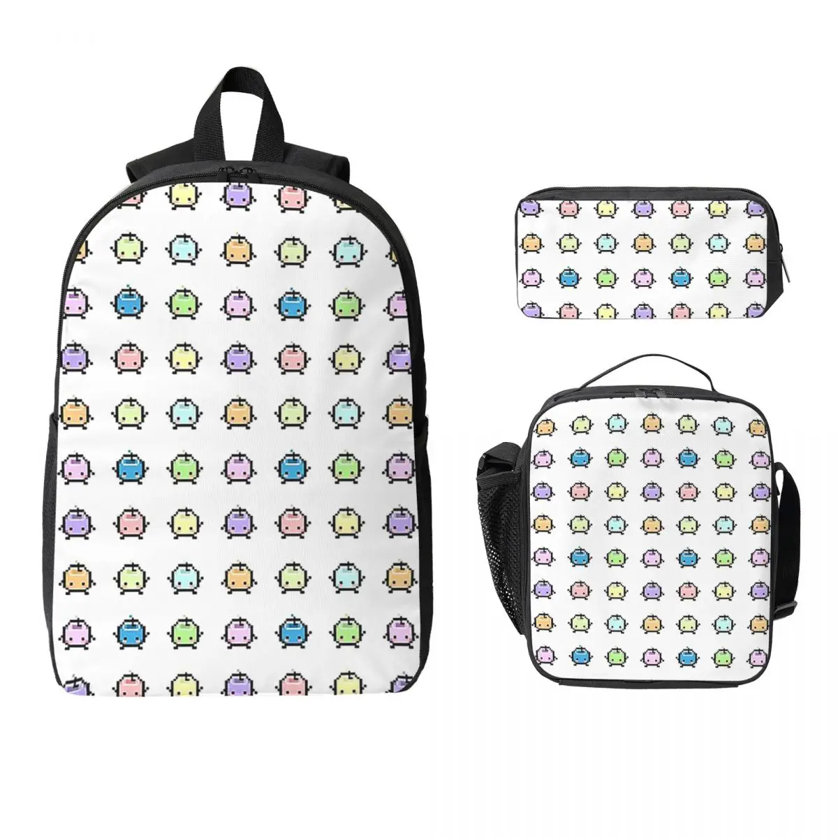 Stardew Valley Pastel Junimos Backpack Boys Girls BookBag School Bag Laptop Shoulder Bags 3ps Insulated Lunch Bag Pencil Case
Stardew Valley Pastel Junimos Backpack Boys Girls BookBag School Bag Laptop Shoulder Bags 3ps Insulated Lunch Bag Pencil Case
