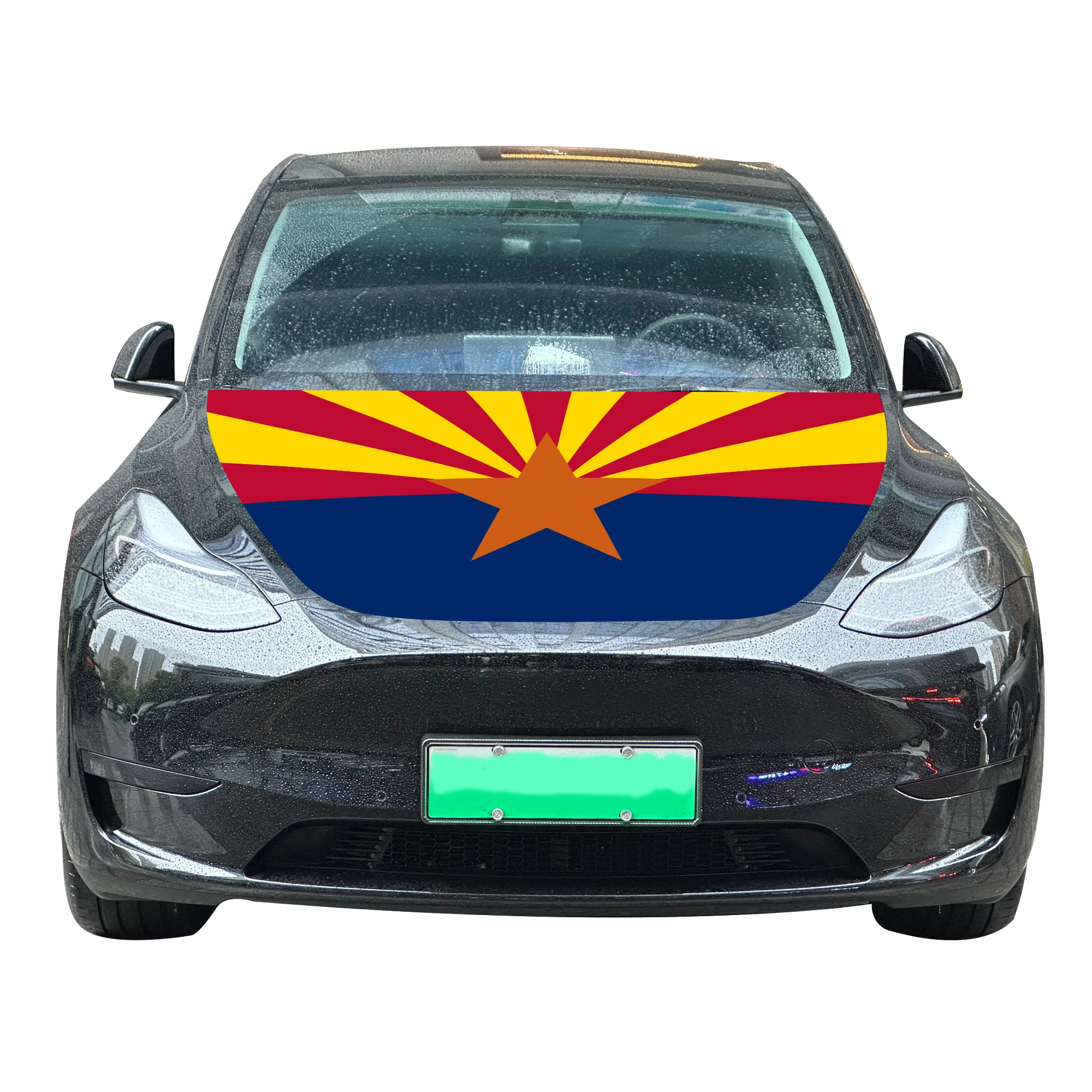 Arizona Car Hood Cover Flag Universal Size Elastic Polyester 120x150cm for Car Decor
Arizona Car Hood Cover Flag Universal Size Elastic Polyester 120x150cm for Car Decor