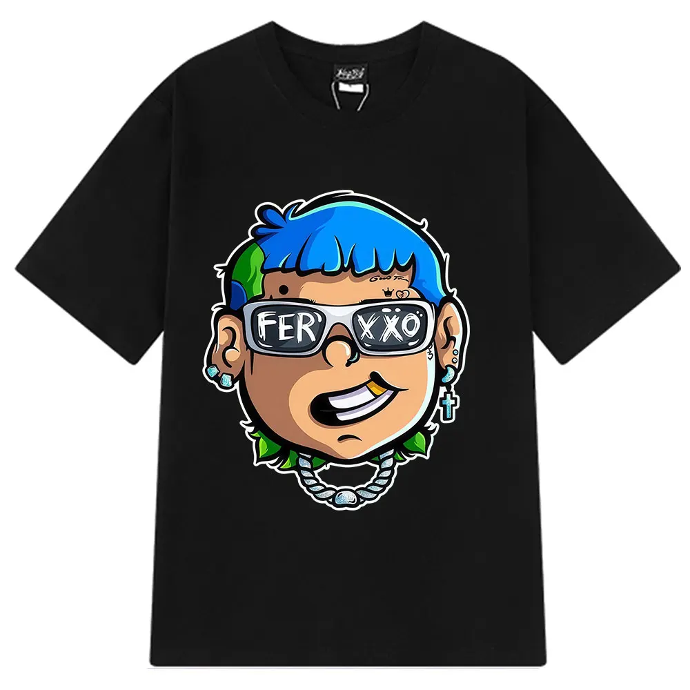 Рэпер Blessd Feid Ferxxo Футболки с графическим принтом Мужская женская одежда Хлопковые футболки с короткими рукавами и круглым вырезом Топы в стиле Харадзюку в стиле хип-хоп
Рэпер Blessd Feid Ferxxo Футболки с графическим принтом Мужская женская одежда Хлопковые футболки с короткими рукавами и круглым вырезом Топы в стиле Харадзюку в стиле хип-хоп