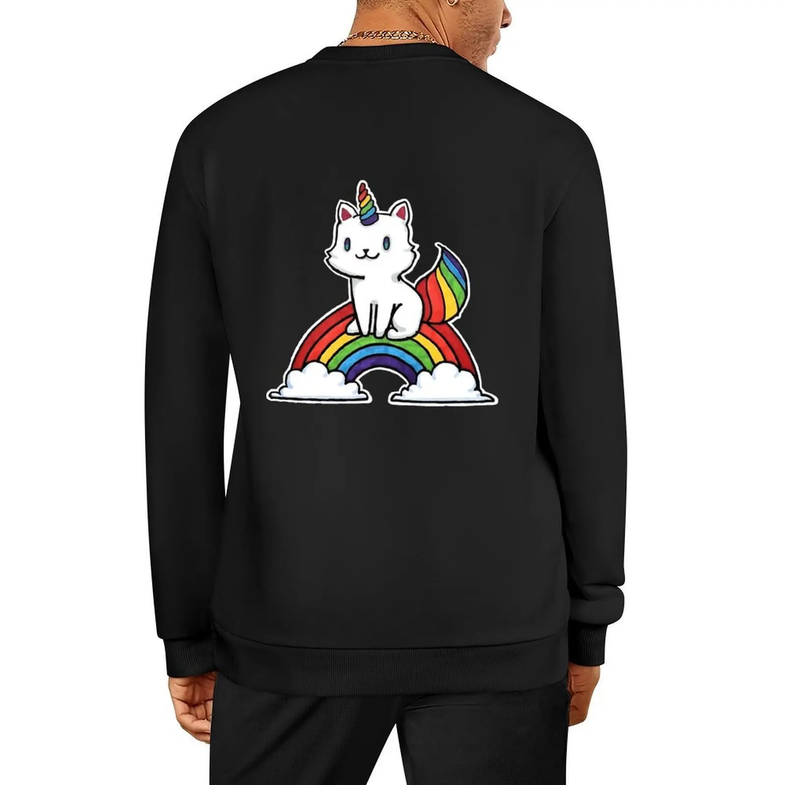 Rainbow Unicorn Cat Pullover men's clothes mens designer clothes men's autumn clothes blouse sweatshirts men
Rainbow Unicorn Cat Pullover men's clothes mens designer clothes men's autumn clothes blouse sweatshirts men