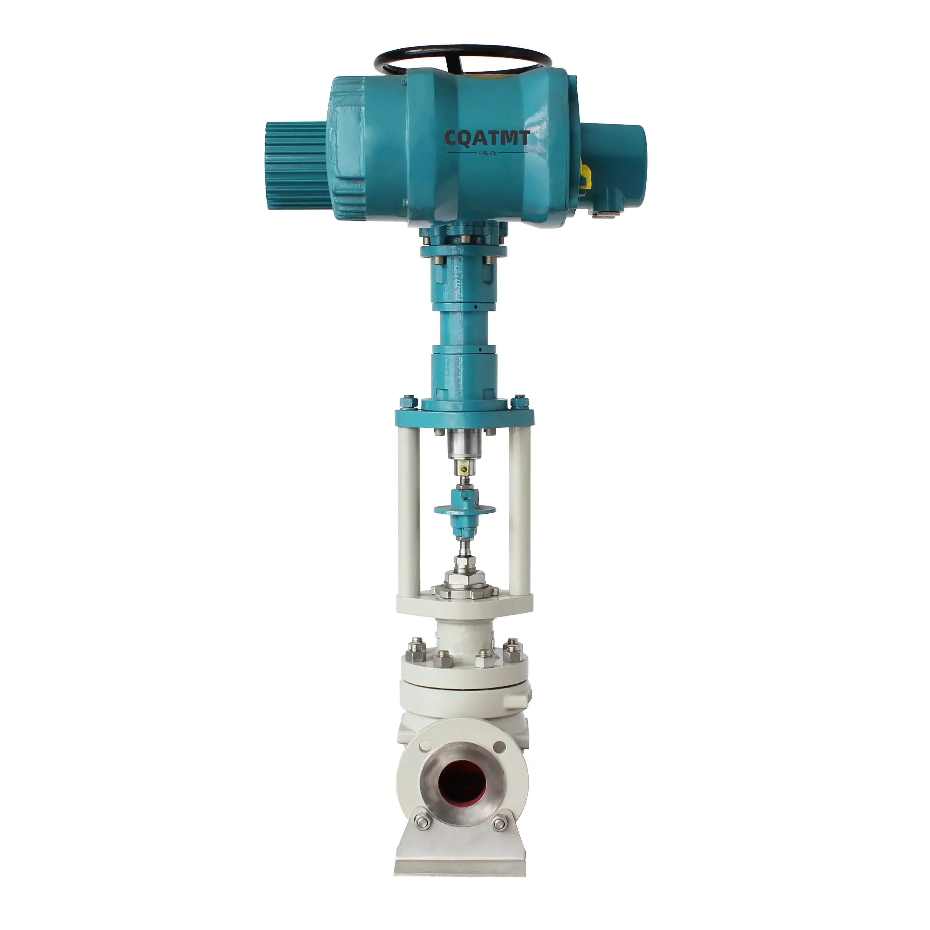 Electric actuator single-seat cylinder proportion, steam explosion-proof temperature pressure flow control regulating valve.
Electric actuator single-seat cylinder proportion, steam explosion-proof temperature pressure flow control regulating valve.