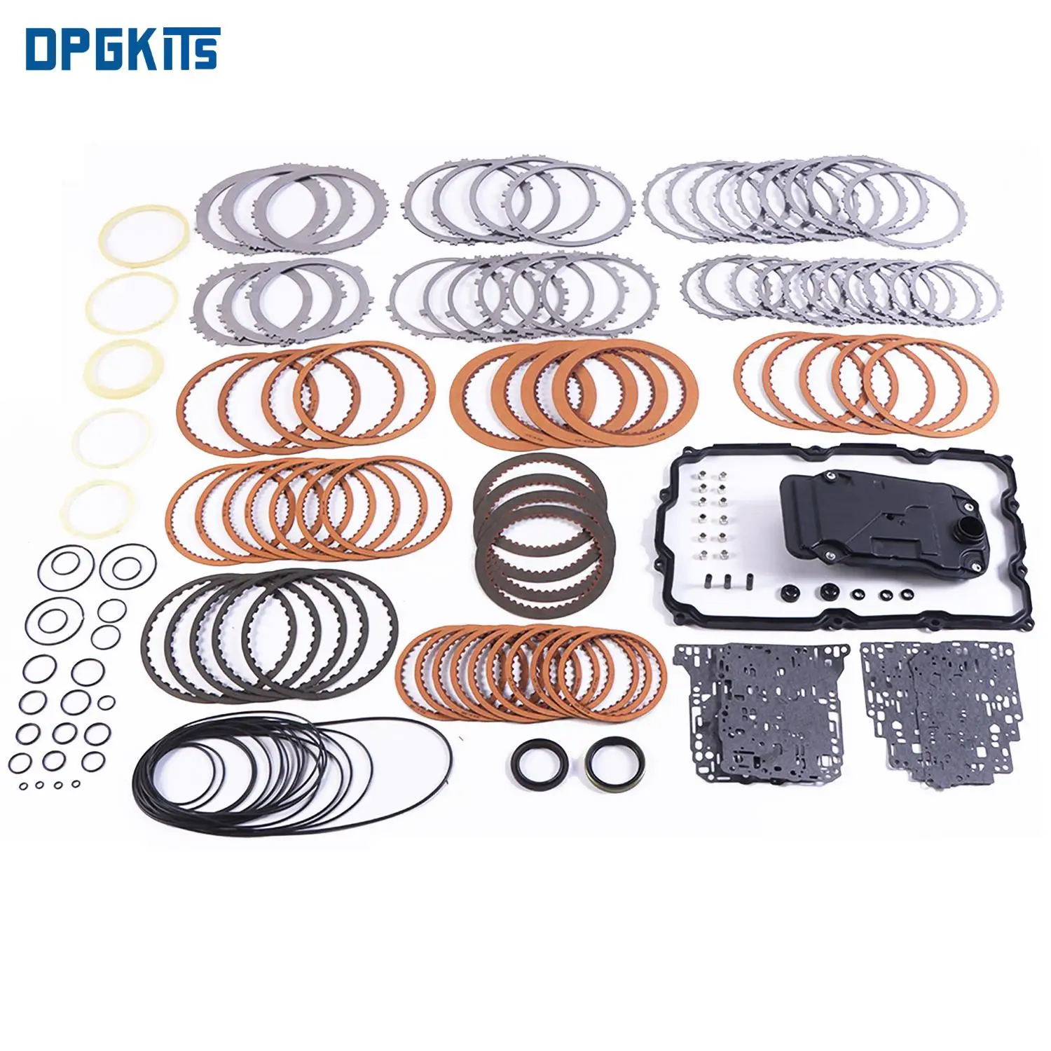 Transmission Master Rebuild Kit With Oil Filter For Toyota Sequoia Tundra 6 SP R/AWD V8 5.7L AB60E
Transmission Master Rebuild Kit With Oil Filter For Toyota Sequoia Tundra 6 SP R/AWD V8 5.7L AB60E
