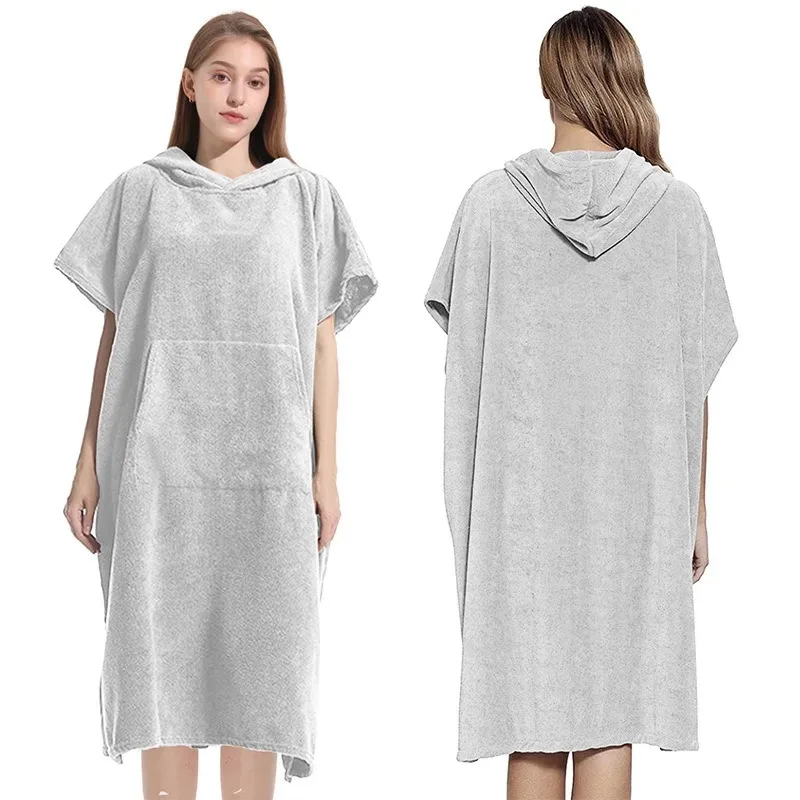 Quick Dry Changing Robe Hooded Poncho Towel for Beach Surfing Swimming Men Women
Quick Dry Changing Robe Hooded Poncho Towel for Beach Surfing Swimming Men Women