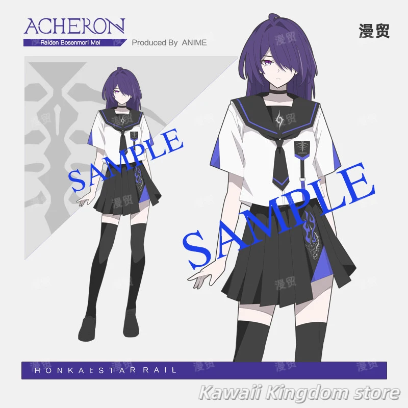 Honkai: Star Rail Acheron Student Anime Cosplay Short Sleeved Pajamas Shorts Home Suit Set Household Clothes
Honkai: Star Rail Acheron Student Anime Cosplay Short Sleeved Pajamas Shorts Home Suit Set Household Clothes
