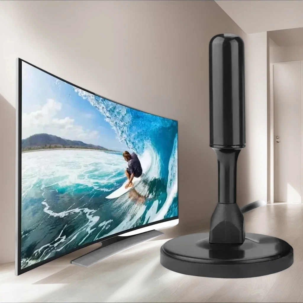 Digital HD Antenna - External Magnetic Base with 3M Cable for TV Living Room
Digital HD Antenna - External Magnetic Base with 3M Cable for TV Living Room
