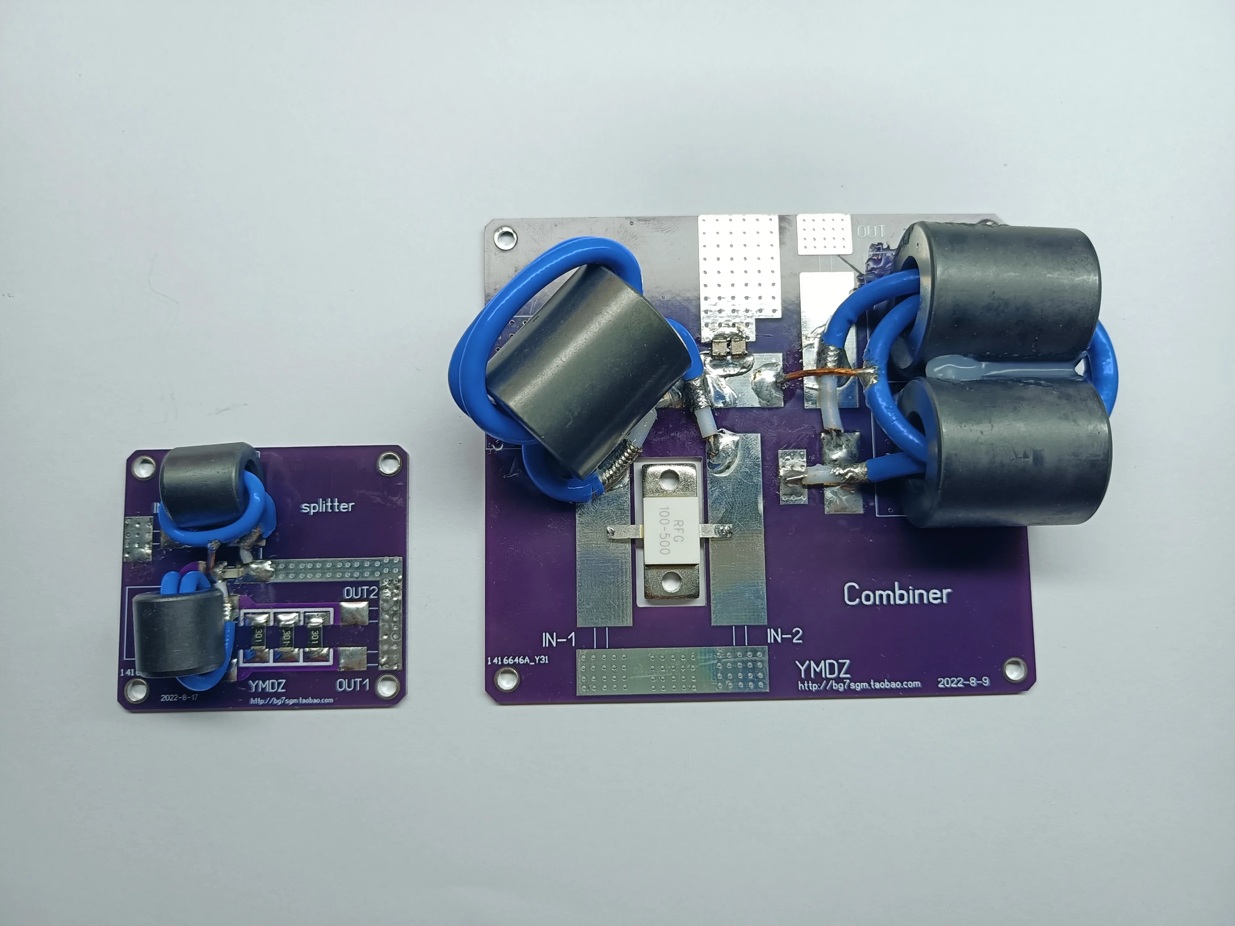 Nvarcher 1.8-52MHZ HF shortwave power divider, combiner, synthesis distributor, Power amplifier synthesizer
Nvarcher 1.8-52MHZ HF shortwave power divider, combiner, synthesis distributor, Power amplifier synthesizer