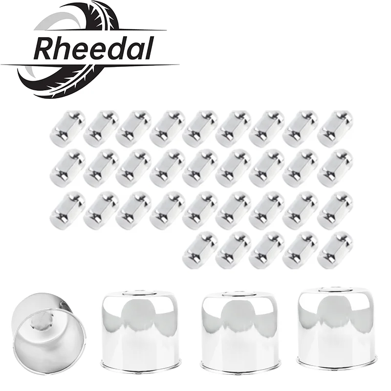 Rheedal 16/32pcs 1/2-20 Lug Nuts and 2/4PCS 124mm/4.88" Hub Carbon Steel Trailer Wheel Center Caps For Truck SUV RV Wheel Rim
Rheedal 16/32pcs 1/2-20 Lug Nuts and 2/4PCS 124mm/4.88" Hub Carbon Steel Trailer Wheel Center Caps For Truck SUV RV Wheel Rim
