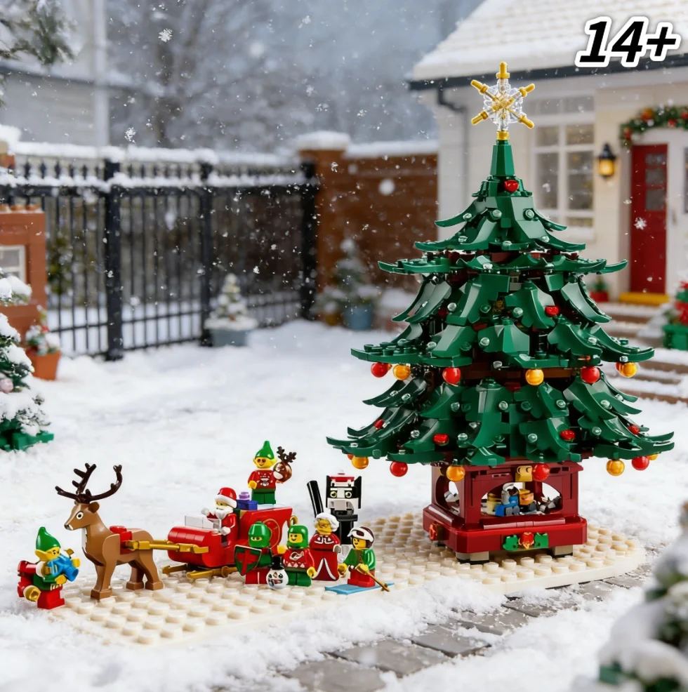 2026New 41843 3171pcs Santa Claus Family Christmas Tree Blocks Set Fine Workmanship High-end Gift
2026New 41843 3171pcs Santa Claus Family Christmas Tree Blocks Set Fine Workmanship High-end Gift