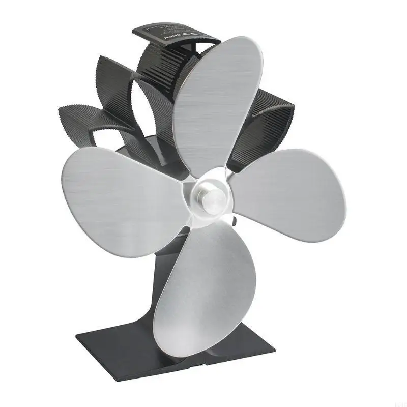 L74C 4 Heat Powered Stove Fireplace Fan Aluminum Silent Quiet for Wood Log Burning Fan
L74C 4 Heat Powered Stove Fireplace Fan Aluminum Silent Quiet for Wood Log Burning Fan