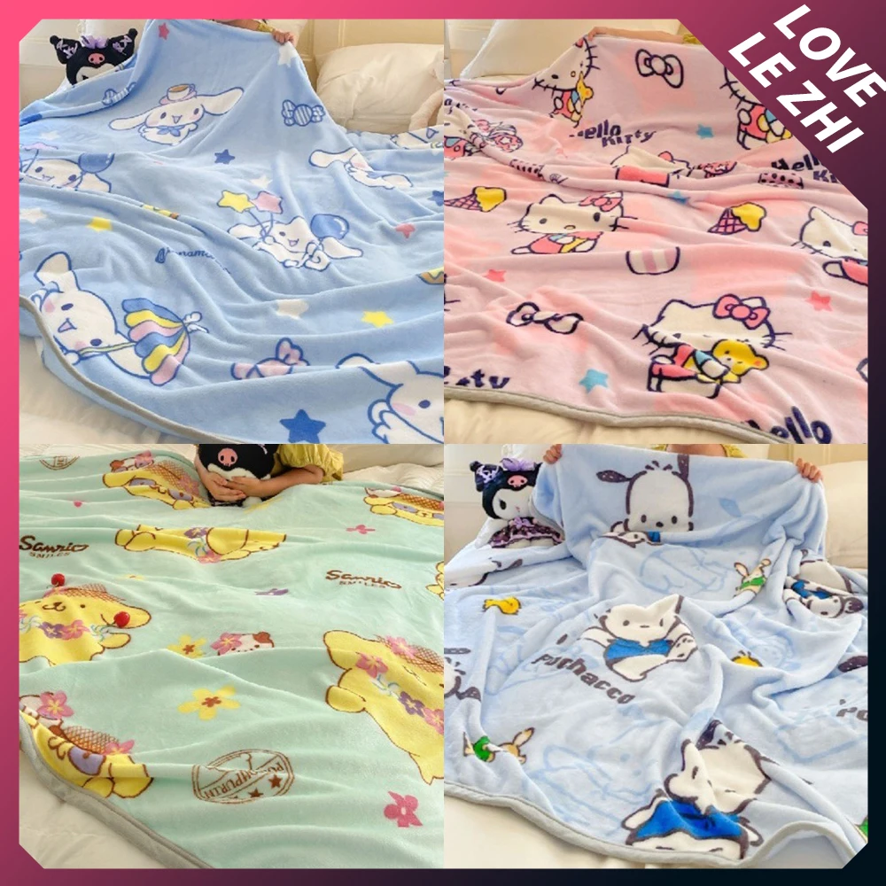 Sanrioed Hello Kittys Kuromi Printed Blanket Cartoon Cute My Melody Household Air Conditioning Child Blanket Sofa Blanket
Sanrioed Hello Kittys Kuromi Printed Blanket Cartoon Cute My Melody Household Air Conditioning Child Blanket Sofa Blanket