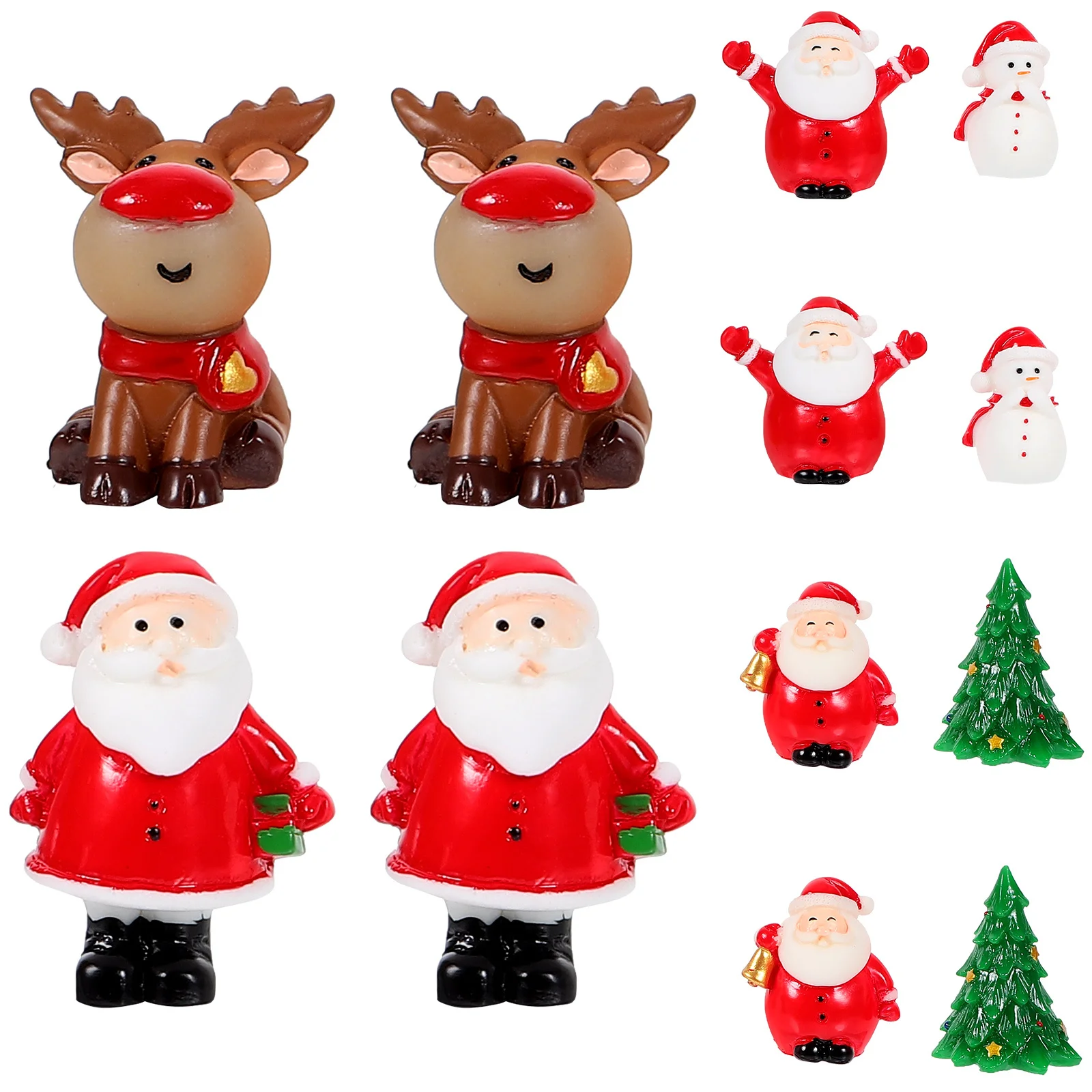 12Pcs Snowman Resin Christmas Decorations Santa Claus Micro Landscape Ornaments Holiday Craft Decor Christmas Resin Ornament
12Pcs Snowman Resin Christmas Decorations Santa Claus Micro Landscape Ornaments Holiday Craft Decor Christmas Resin Ornament