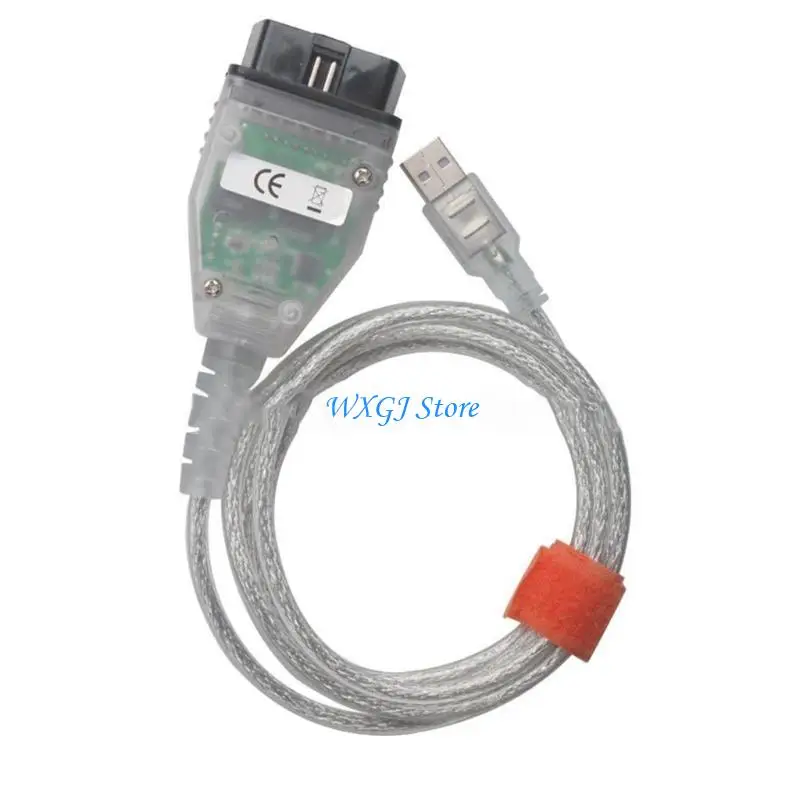 37JE Car Diagnostic Tool Cable OBD USB for E82 E86 FT232RL Programing K+CAN
37JE Car Diagnostic Tool Cable OBD USB for E82 E86 FT232RL Programing K+CAN
