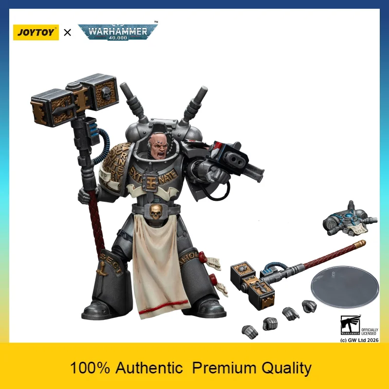 JOYTOY Warhammer 40k Grey Knights Interceptor Squad Interceptor Justicar A 1/18 Action Figure Sci-Fi Collectible Model Toy
JOYTOY Warhammer 40k Grey Knights Interceptor Squad Interceptor Justicar A 1/18 Action Figure Sci-Fi Collectible Model Toy