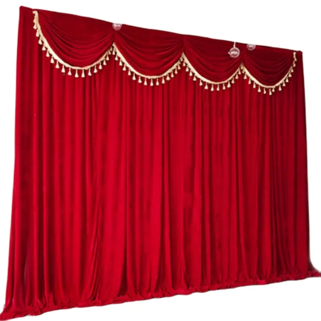 Burdundy Velvet 3*3m Party Stage Backdroung Curtain Performance Stage Backdrop with Tassel Swags for Party Decoration
Burdundy Velvet 3*3m Party Stage Backdroung Curtain Performance Stage Backdrop with Tassel Swags for Party Decoration