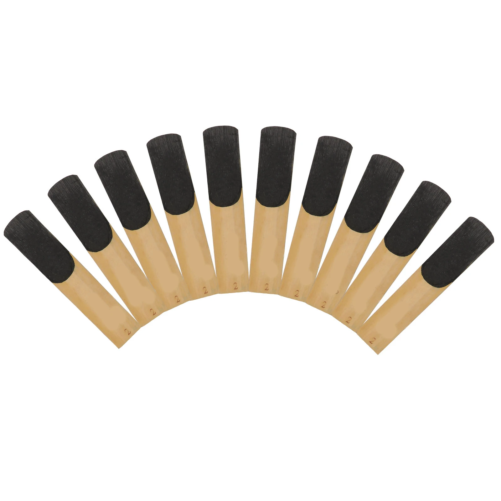 10 Pcs Saxophone Reed Alto Clarinet Instrument Accessories for Beginner Reeds Strength Beginners 2.0 Parts Oboe
10 Pcs Saxophone Reed Alto Clarinet Instrument Accessories for Beginner Reeds Strength Beginners 2.0 Parts Oboe