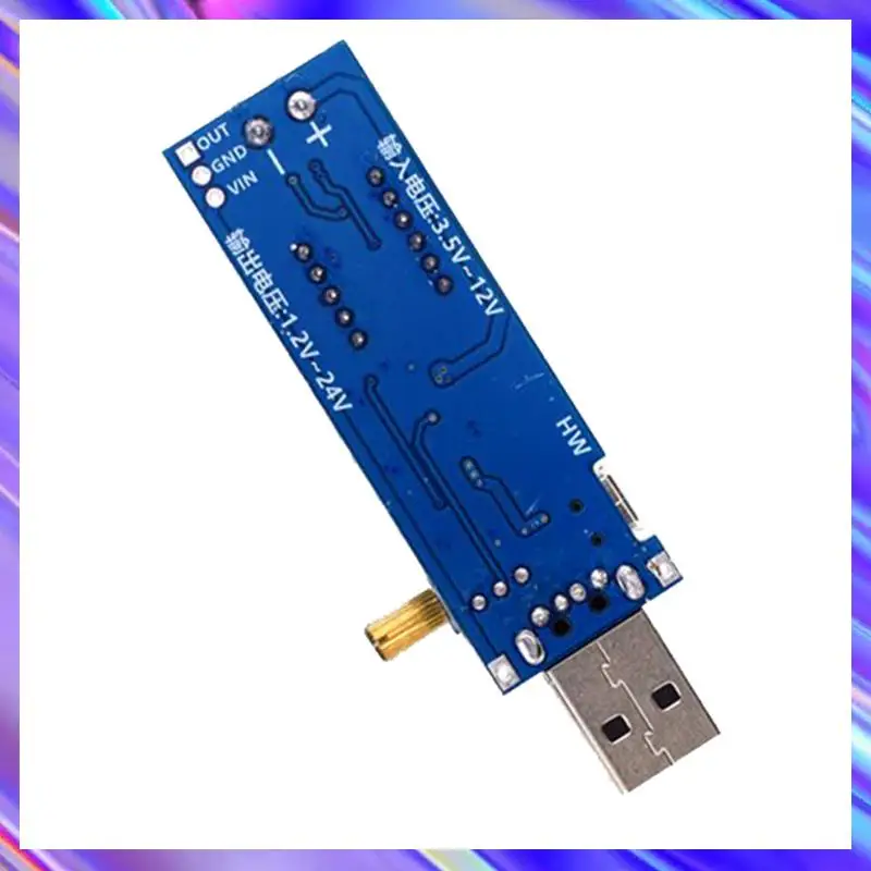 A24U DC-DC от 5 В до 3,5 В/12 В USB-модуль повышающего и понижающего источника питания, регулируемый повышающий понижающий преобразователь, выход постоянного тока 1,2 В-24 В
A24U DC-DC от 5 В до 3,5 В/12 В USB-модуль повышающего и понижающего источника питания, регулируемый повышающий понижающий преобразователь, выход постоянного тока 1,2 В-24 В