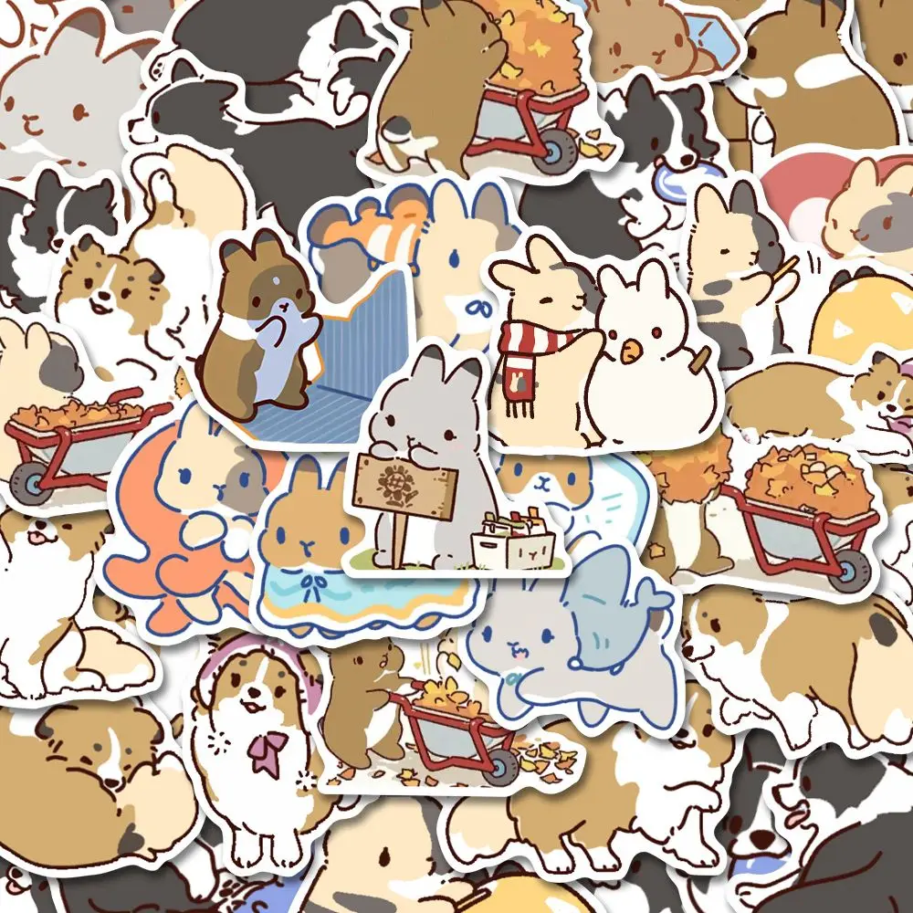 101pcs Funny Animal Stickers Cartoon Rabbit Puppy Cute Decals Toy Mobile Phone Computer Car Suitcase Graffiti Kids Sticker DIY
101pcs Funny Animal Stickers Cartoon Rabbit Puppy Cute Decals Toy Mobile Phone Computer Car Suitcase Graffiti Kids Sticker DIY