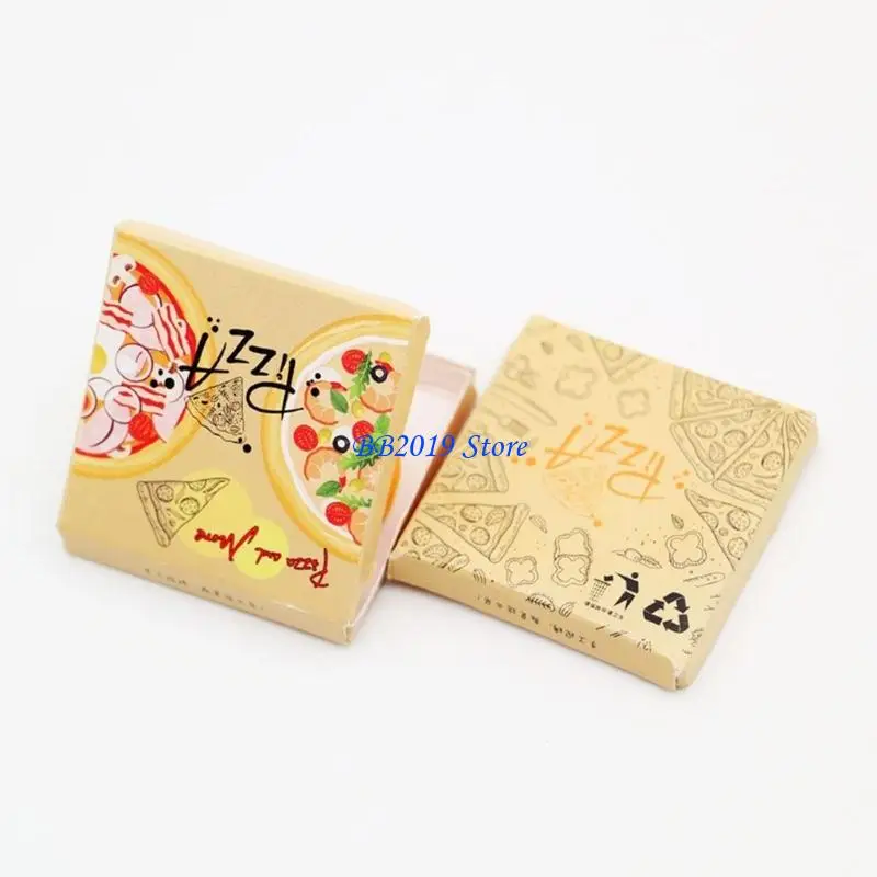 Q0KB Miniature Pizza Play Toy For 1/12 Scale Doll House Scene Decoration Realistic Educational Pizza Takeout Box Figure
Q0KB Miniature Pizza Play Toy For 1/12 Scale Doll House Scene Decoration Realistic Educational Pizza Takeout Box Figure