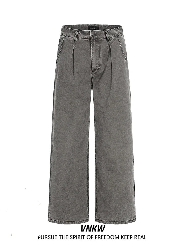 Ретро-джинсы в американском стиле с деконструированным дизайном, мужские повседневные прямые брюки свободного кроя, универсальные рабочие штаны
Ретро-джинсы в американском стиле с деконструированным дизайном, мужские повседневные прямые брюки свободного кроя, универсальные рабочие штаны