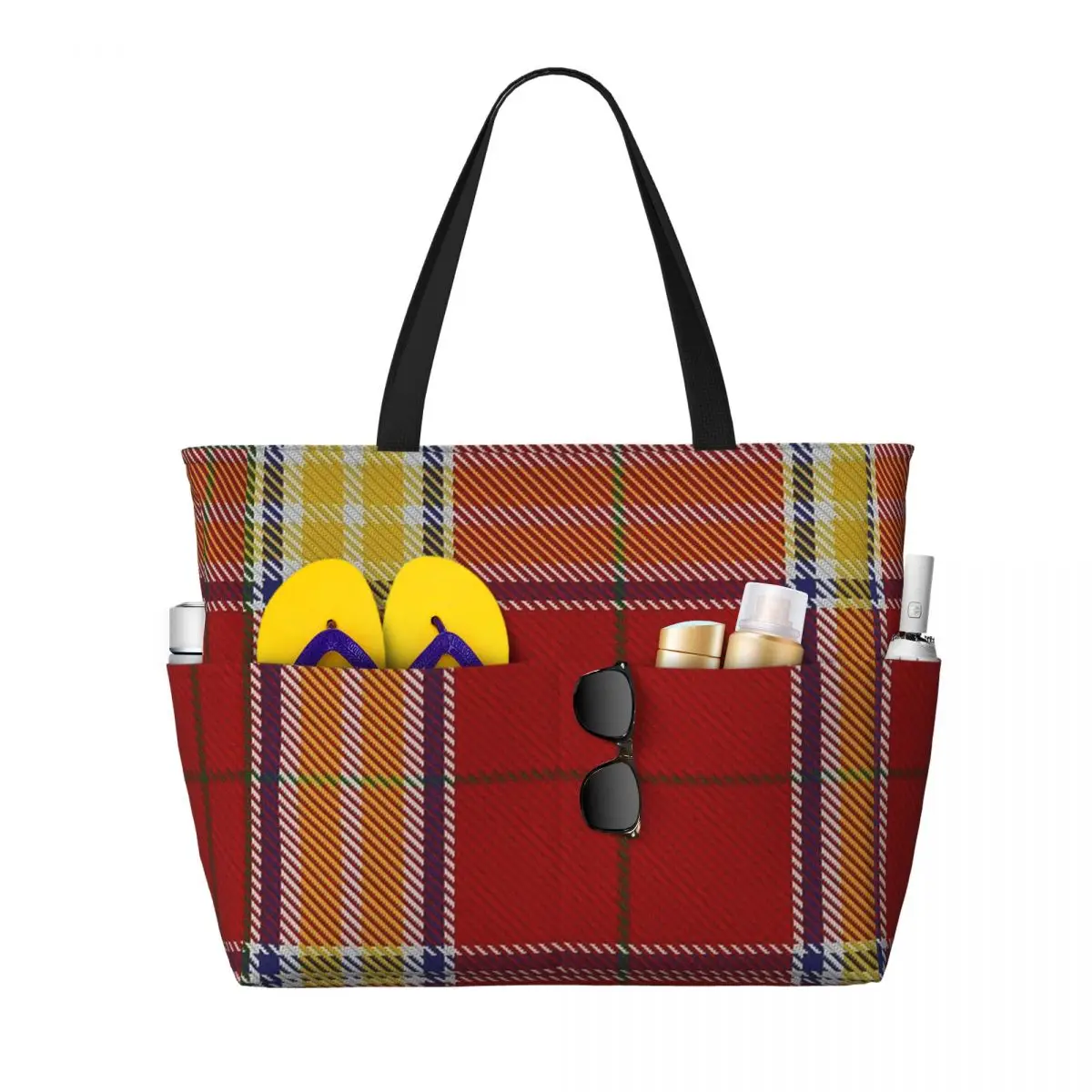 Clan Gibson Tartan Beach Tote Bag Sport Gym Yoga Duffle Large Tote Bag Women Travel Bag Fitness bag
Clan Gibson Tartan Beach Tote Bag Sport Gym Yoga Duffle Large Tote Bag Women Travel Bag Fitness bag