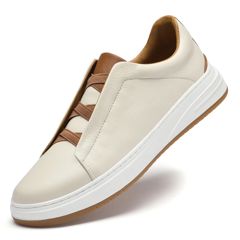 YUYIN Genuine Leather Men's Casual Loafers Lightweight Board Shoes Breathable Trendy Sports Slip-On Sneakers Zapatos De Hombre
YUYIN Genuine Leather Men's Casual Loafers Lightweight Board Shoes Breathable Trendy Sports Slip-On Sneakers Zapatos De Hombre