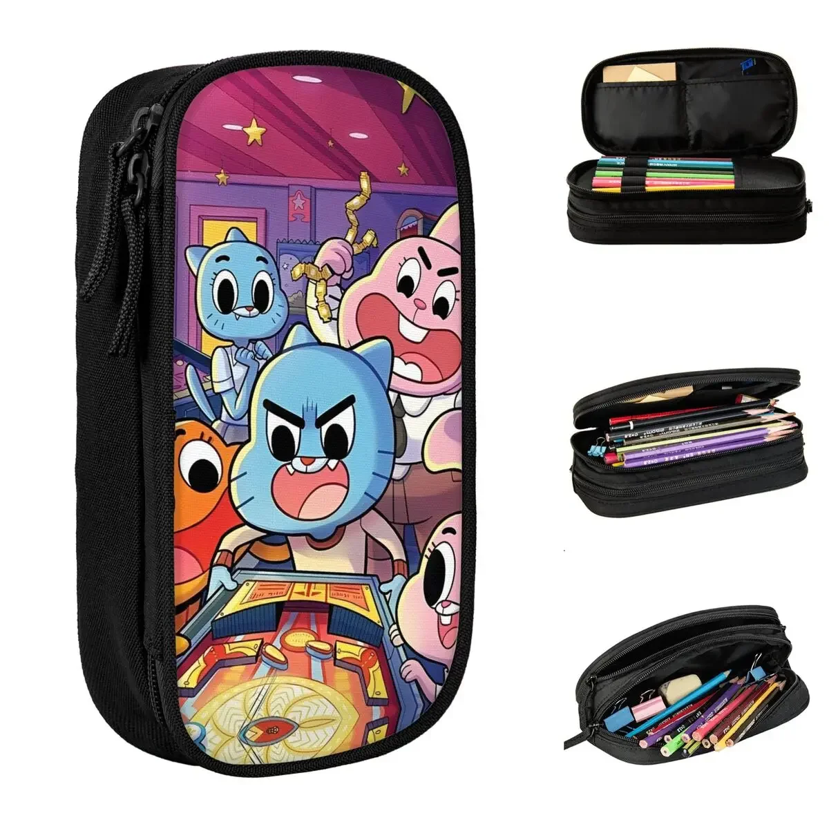 Video Game Gumball Pencil Case Creative Pen Box Bags Student Large Storage Students School Cosmetic Pencilcases
Video Game Gumball Pencil Case Creative Pen Box Bags Student Large Storage Students School Cosmetic Pencilcases