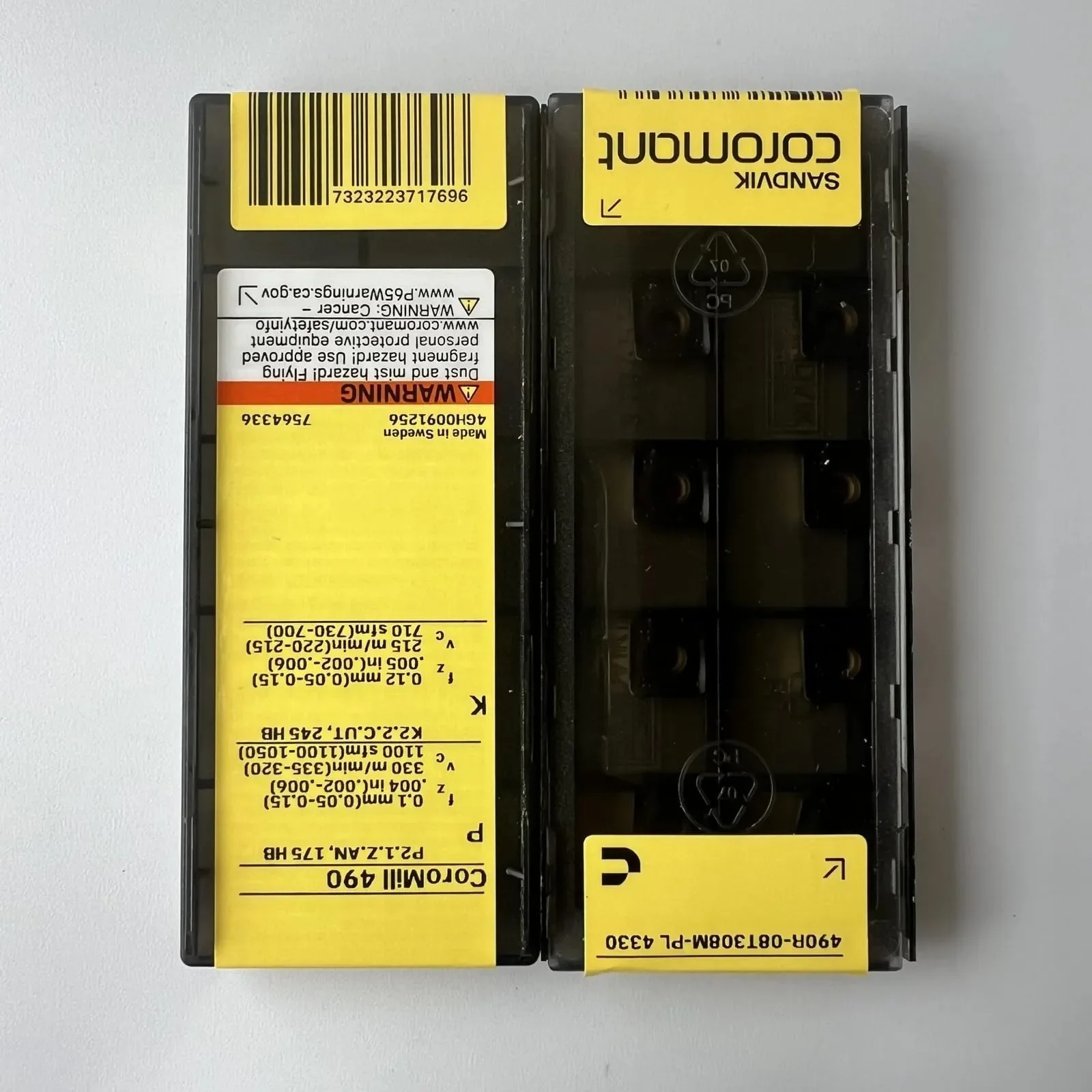 Оригинальный SANDVIK/490R-08T308M-PL 4330/лезвие с ЧПУ из твердого сплава, 10 шт.
Оригинальный SANDVIK/490R-08T308M-PL 4330/лезвие с ЧПУ из твердого сплава, 10 шт.