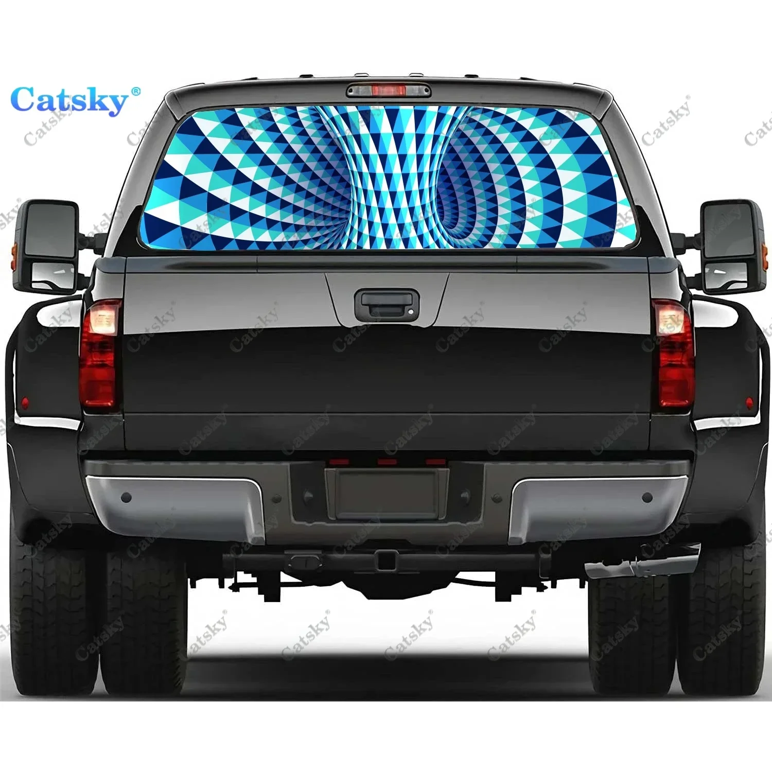 3D Colorful Depth Rear Window Decal Fit Pickup,Truck,Car Universal See Through Perforated Back Window Vinyl Sticker
3D Colorful Depth Rear Window Decal Fit Pickup,Truck,Car Universal See Through Perforated Back Window Vinyl Sticker