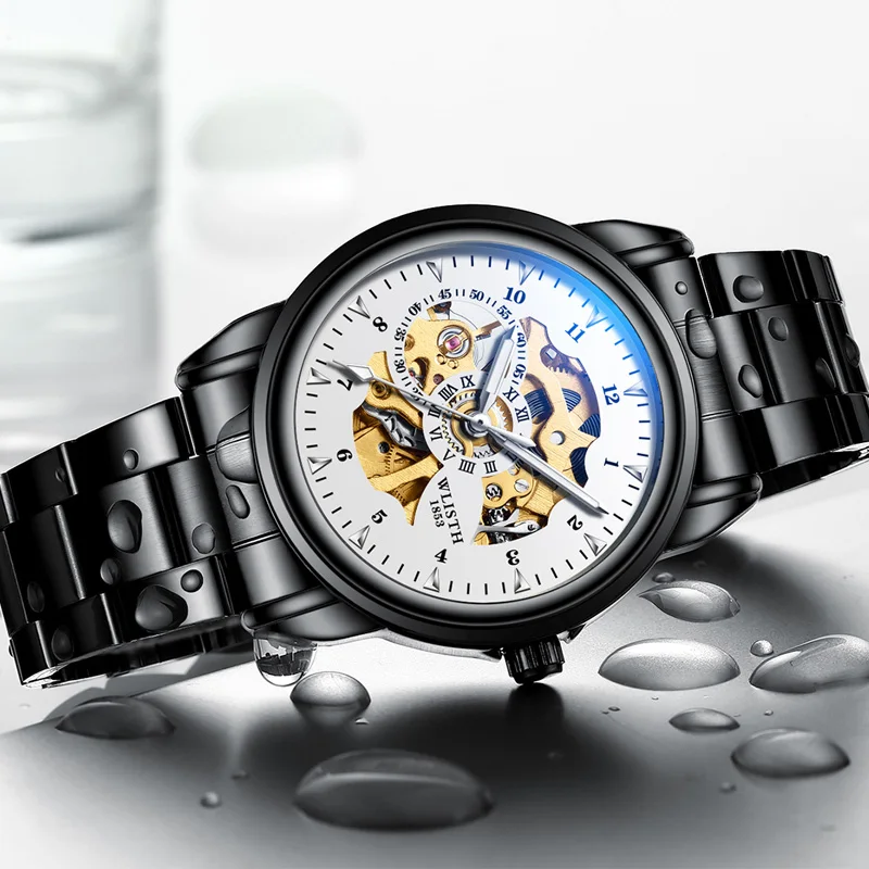 Mens Watch Original Luxury Mechanical Men's Watches Stainless Steel Watches For Men Waterproof Automatic Mechanical Watch Lumino
Mens Watch Original Luxury Mechanical Men's Watches Stainless Steel Watches For Men Waterproof Automatic Mechanical Watch Lumino