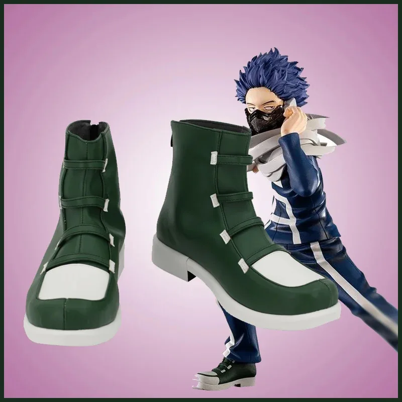 Anime My Hero Academia Shinso Hitoshi Cosplay Shoes PU Boots Halloween Cosplay Prop
Anime My Hero Academia Shinso Hitoshi Cosplay Shoes PU Boots Halloween Cosplay Prop