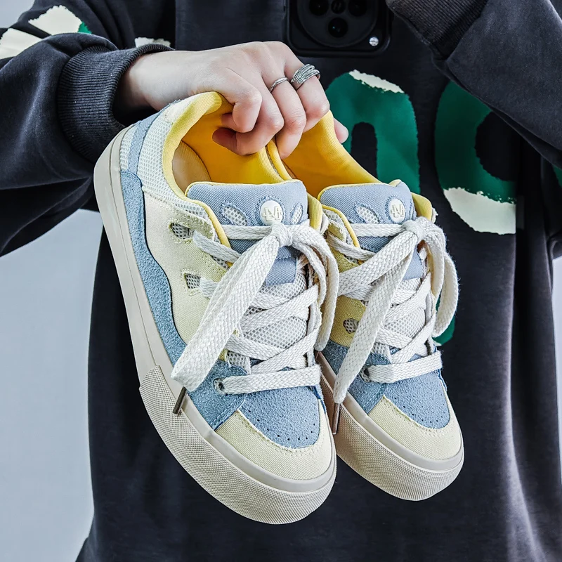 Student canvas board shoes four season soft sole non slip casual flat shoes youth fashion versatile thick sole shoes men's shoes
Student canvas board shoes four season soft sole non slip casual flat shoes youth fashion versatile thick sole shoes men's shoes