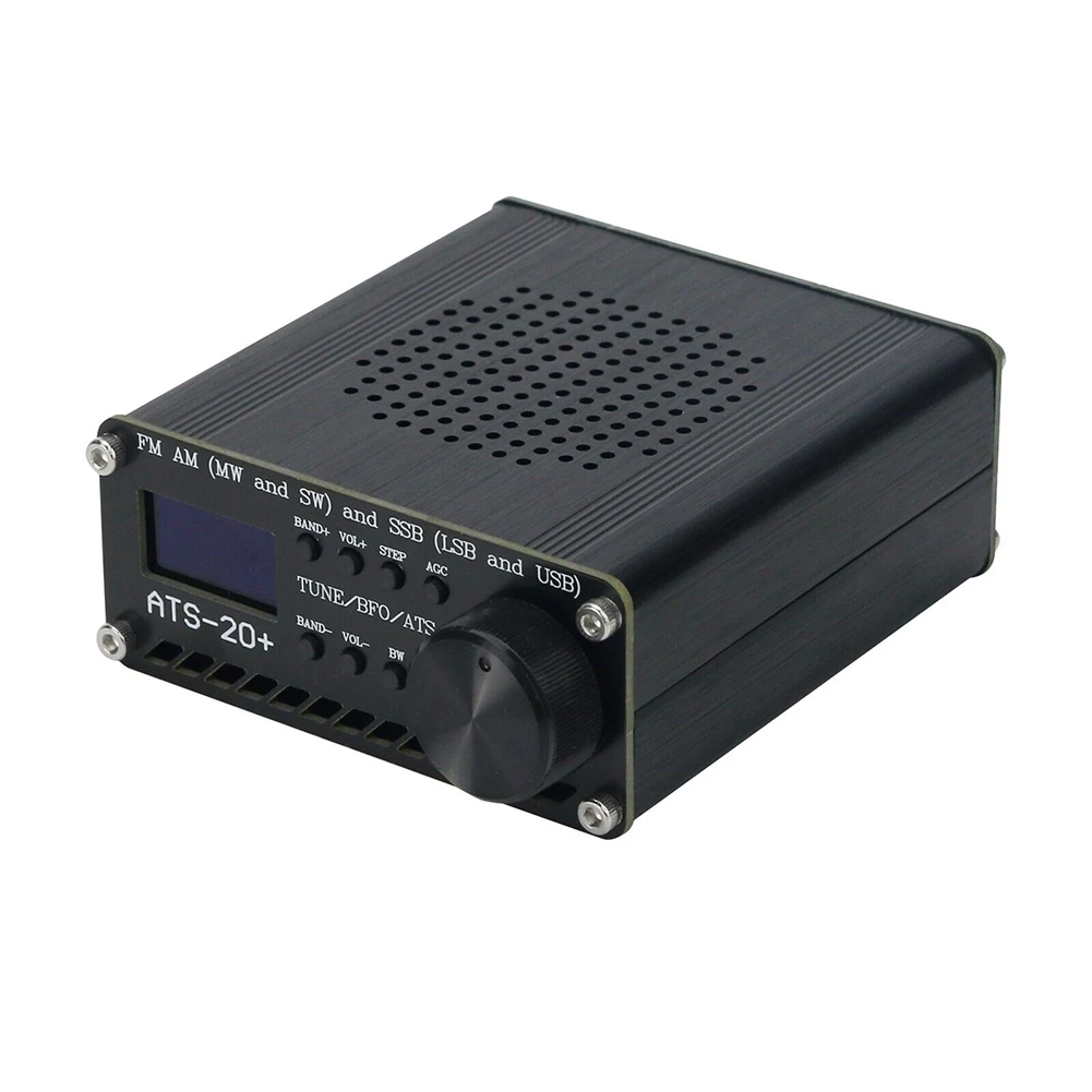 Радиоприемник ATS20+ Plus V2 SI4732, профессиональный классный приемник с OLED-дисплеем, идеально подходящий для энтузиастов радио
Радиоприемник ATS20+ Plus V2 SI4732, профессиональный классный приемник с OLED-дисплеем, идеально подходящий для энтузиастов радио