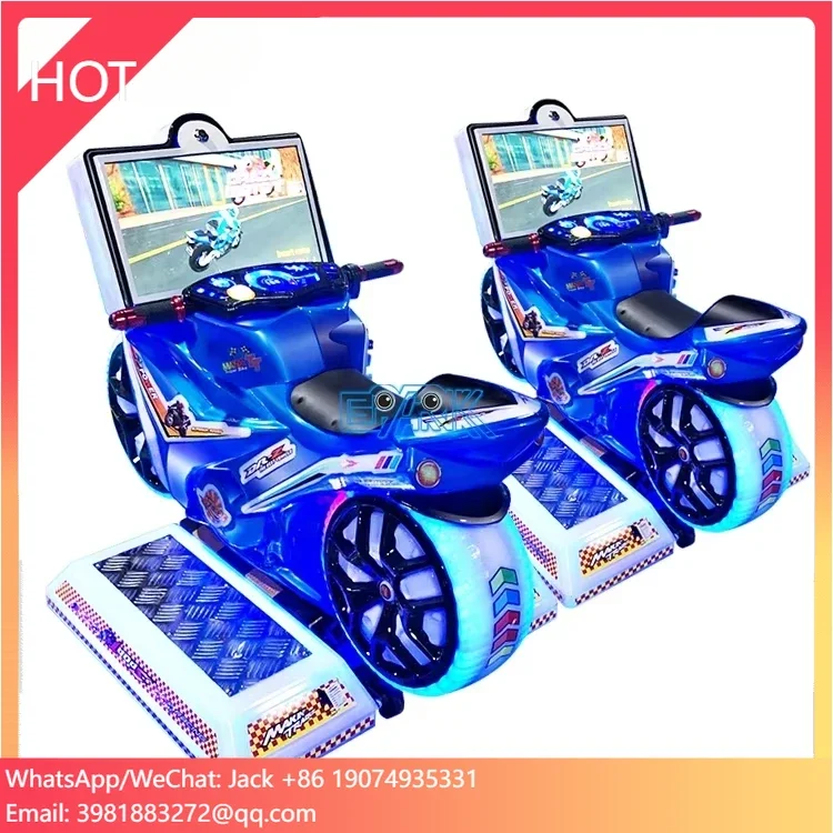 Coin Operated Kids Motorcycle Racing Game Machine Arcade Video Game Machine for Sale
Coin Operated Kids Motorcycle Racing Game Machine Arcade Video Game Machine for Sale