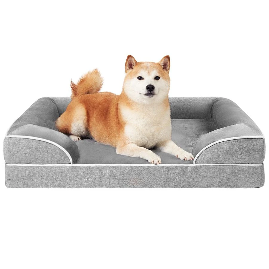 Ортопедические лежанки для крупных собак, водонепроницаемая кровать для животных с эффектом памяти, с бортиками, нескользящим дном и пеной EggCrate, диван-лежанка для собак
Ортопедические лежанки для крупных собак, водонепроницаемая кровать для животных с эффектом памяти, с бортиками, нескользящим дном и пеной EggCrate, диван-лежанка для собак
