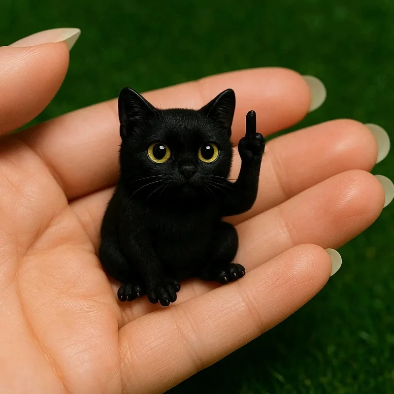 Novelty Middle Finger Animal Figurine Mini Resin Statue Dog Cat Frog Highland Cattle Home Office Desktop Decor Ornament
Novelty Middle Finger Animal Figurine Mini Resin Statue Dog Cat Frog Highland Cattle Home Office Desktop Decor Ornament