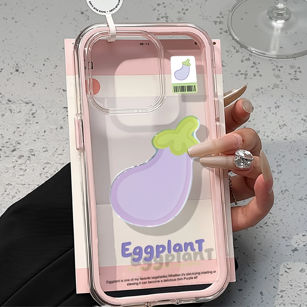 Eggplant Pattern Candy Color 2 IN 1 Phone Case For iPhone 11 Case iPhone 16 15 13 12 14 17 Pro Max Transparent Silicone Cover
Eggplant Pattern Candy Color 2 IN 1 Phone Case For iPhone 11 Case iPhone 16 15 13 12 14 17 Pro Max Transparent Silicone Cover