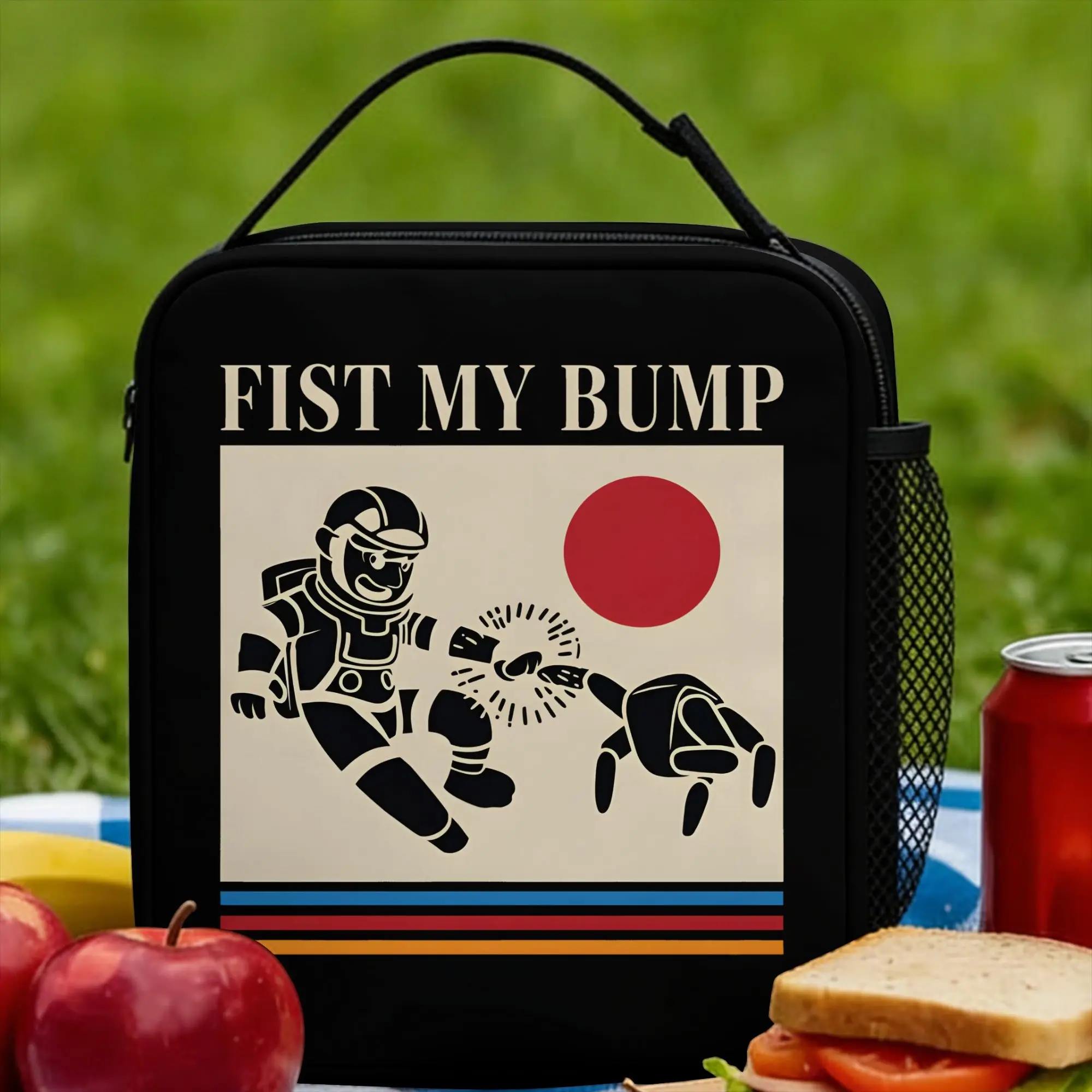 Project Hail Mary Lunch Bag For Child Fist my bump Jazz Designer Lunch Box Outdoor Picnic Cooler Bag Portable Lunch Bags
Project Hail Mary Lunch Bag For Child Fist my bump Jazz Designer Lunch Box Outdoor Picnic Cooler Bag Portable Lunch Bags