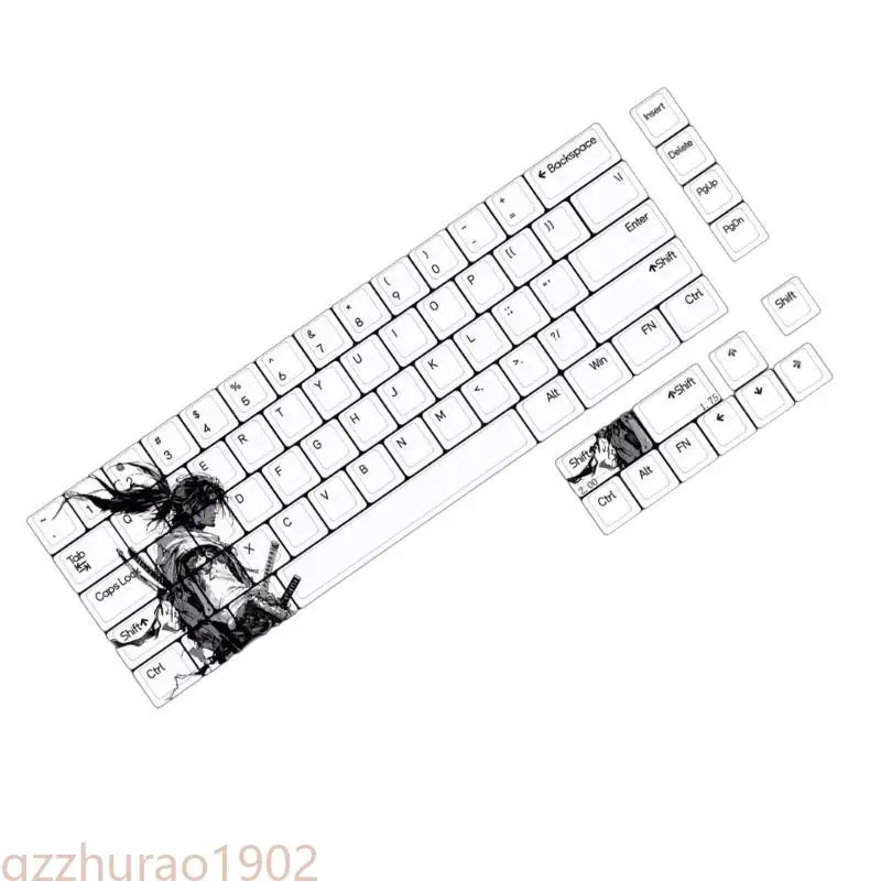 97qb 75pcs pbt dye speblimated Keycaps Оригинальная высота для механической клавиши клавиш
97qb 75pcs pbt dye speblimated Keycaps Оригинальная высота для механической клавиши клавиш