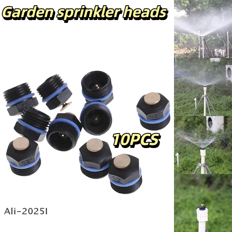 10Pcs Adjustable Watering Sprinkler 1/2'' Thread Spray Nozzle Garden Lawn Drip Irrigation System Kit Home Garden Gardening Tools
10Pcs Adjustable Watering Sprinkler 1/2'' Thread Spray Nozzle Garden Lawn Drip Irrigation System Kit Home Garden Gardening Tools