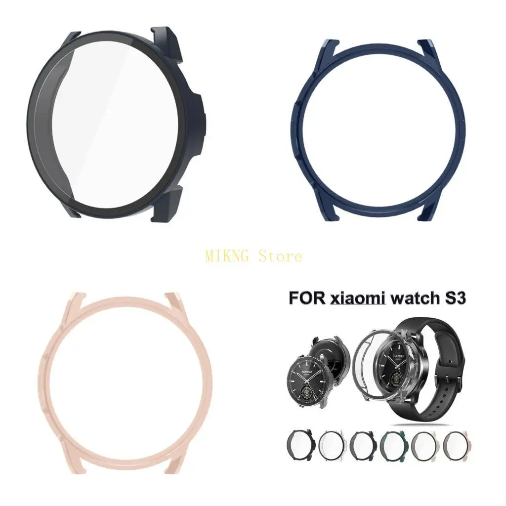 Screen Protector Case Cover for WatchS3 Scratch Resist Shockproof Full Coverage Frame Smartwatch Onepiece Bumpers Shell best
Screen Protector Case Cover for WatchS3 Scratch Resist Shockproof Full Coverage Frame Smartwatch Onepiece Bumpers Shell best